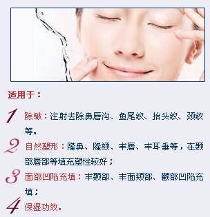 玻尿酸適應(yīng)癥