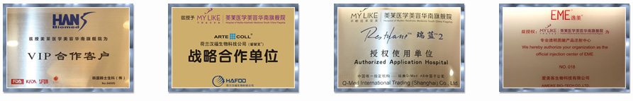 美萊微整非手術(shù)塑形榮譽介紹